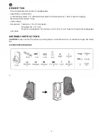 Предварительный просмотр 2 страницы FONESTAR SAL-612N Instruction Manual