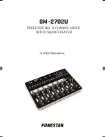 FONESTAR SM-2702U Instruction Manual preview