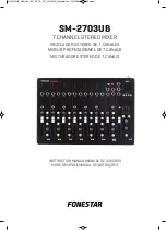 FONESTAR SM-2703UB Instruction Manual preview