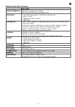 Предварительный просмотр 17 страницы FONESTAR SM-303SC Instruction Manual