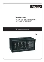 Предварительный просмотр 1 страницы FONESTAR SMA-912USB Instruction Manual