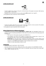 Preview for 5 page of FONESTAR SONORA-5AWB Instruction Manual