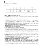 Preview for 4 page of FONESTAR SR-1602 Instruction Manual