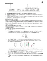 Preview for 5 page of FONESTAR SR-1602 Instruction Manual