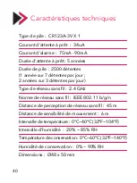 Предварительный просмотр 40 страницы FONRI NAS-PD02W0 User Manual