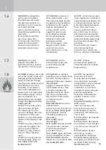 Preview for 7 page of Fontana Forni MANGIAFUOCO Manual For Use And Maintenance