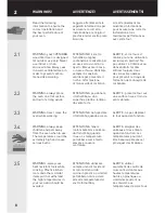 Preview for 8 page of Fontana Forni PIZZA&CUCINA DOPPIO Manual For Use And Maintenance