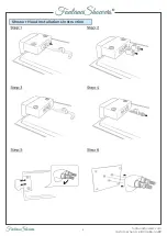 Preview for 2 page of Fontana Showers BRAVAT FS1059 Installation Instructions Manual