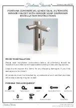 Fontana Showers BST571 Installation Instructions Manual preview