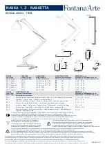 FontanaArte NASKA 1 Manual preview