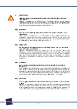 Preview for 2 page of Fontanot Steel 10 Instructions Manual