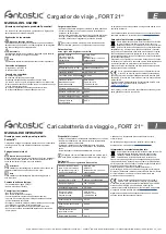 Preview for 2 page of fontastic FORT 21 User Manual