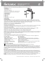 Preview for 1 page of fontastic Loru User Manual