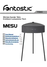 Preview for 1 page of fontastic MESU User Manual