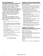 Preview for 3 page of FoodSaver FFS010 User Instructions