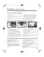 Preview for 3 page of FoodSaver GameSaver Deluxe V1095 Quick Start Manual