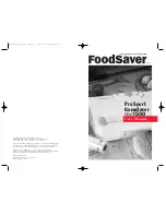 FoodSaver Pro Sport GameSaver Vac1500 User Manual preview