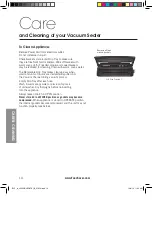 Предварительный просмотр 15 страницы FoodSaver V2200 Series User Manual