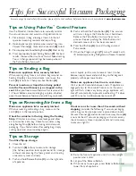 Preview for 1 page of FoodSaver V2860 Quick Start Manual