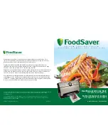 FoodSaver V3820 User Manual & Recipe Book preview