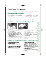 Preview for 4 page of FoodSaver V420/Mini Plus Quick Start Manual