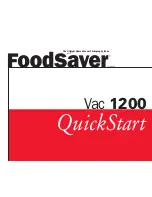 FoodSaver VAC 1200 Quick Start preview