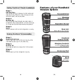 Preview for 6 page of FoodSaver VS1190 Reference Manual