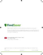 Preview for 24 page of FoodSaver VS3000 Series User Manual