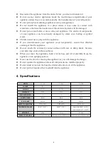 Preview for 6 page of FOOING FY-160B User Manual