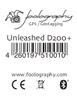 Предварительный просмотр 12 страницы Foolography Unleashed D200+ Instruction Manual