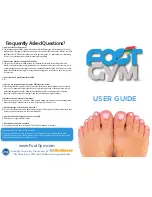 Предварительный просмотр 1 страницы Foot Gym 92340 User Manual