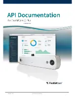 Preview for 1 page of FootfallCam 3D Plus Api Documentation