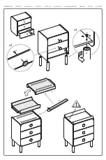 Предварительный просмотр 7 страницы Foppapedretti Fasciatoio Din don Instruction Manual