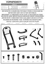 Preview for 1 page of Foppapedretti LU-LU Instructions For Assembly And Use