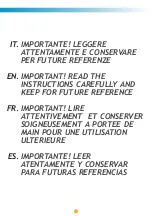 Preview for 2 page of Foppapedretti MEETING Instruction Manual