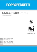 Предварительный просмотр 69 страницы Foppapedretti SKILL i-Size Assembly Instructions Manual