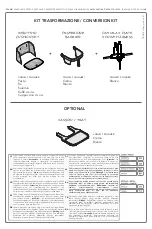 Preview for 15 page of Foppapedretti Tiramisu Instruction Manual