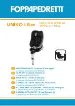 Foppapedretti UNIKO i-Size Assembly Instructions Manual preview