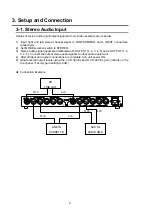 Предварительный просмотр 12 страницы FOR-A ADA+205A Operation Manual