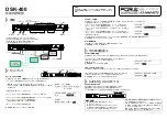 Preview for 1 page of FOR-A DSK-400 Quick Setup Manual