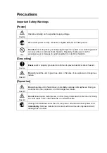 Preview for 3 page of FOR-A HVS-1000EOU Operation Manual