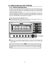 Preview for 37 page of FOR-A HVS-12ROUA Installation And Operation Manual