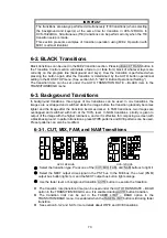 Preview for 87 page of FOR-A HVS-12ROUA Installation And Operation Manual