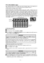 Preview for 126 page of FOR-A HVS-12ROUA Installation And Operation Manual