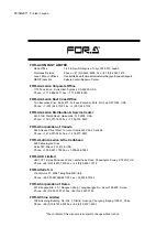 Preview for 250 page of FOR-A HVS-12ROUA Installation And Operation Manual