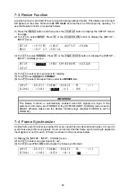 Preview for 34 page of FOR-A HVS-300HS Operation Manual