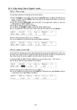 Предварительный просмотр 162 страницы FOR-A HVS-350HS Operation Manual