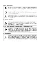 Preview for 4 page of FOR-A HVS-390HS Operation Manual