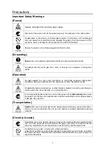 Preview for 3 page of FOR-A HVS-AUX16A Operation Manual