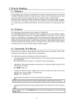 Preview for 11 page of FOR-A LTR-200HS7 Operation Manual